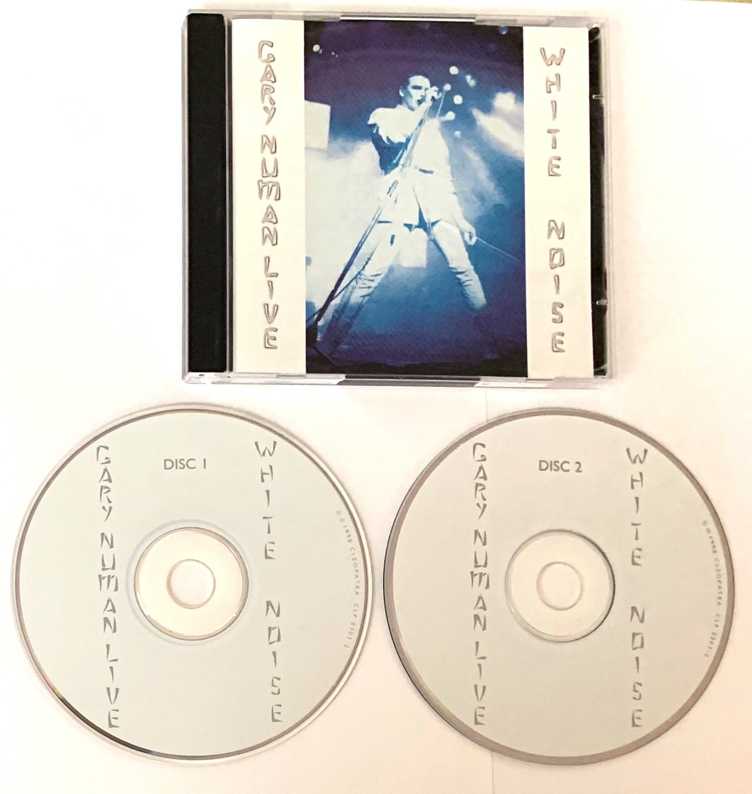 GARY NUMAN White Noise AUDIO CD Live 1984 Hammersmith Odeon London 2-Disc Set