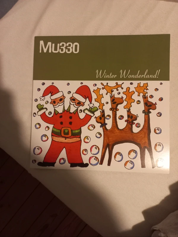 Mu 330 winter in wonderland coloted vinyl ska punk