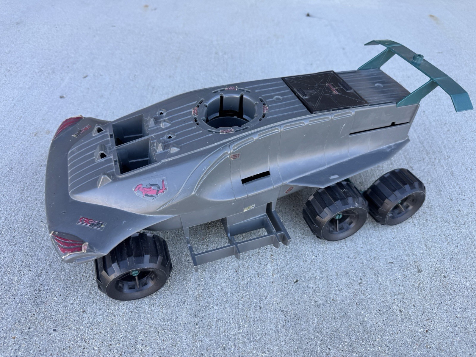GI Joe 1990 Cobra Hammerhead for parts Incomplete
