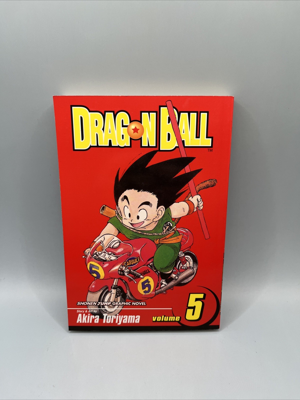 Dragon Ball Volume 5 1° Edizione Prima Stampa Copertina Rossa VIZ SPEDIZIONE GRATUITA Mint