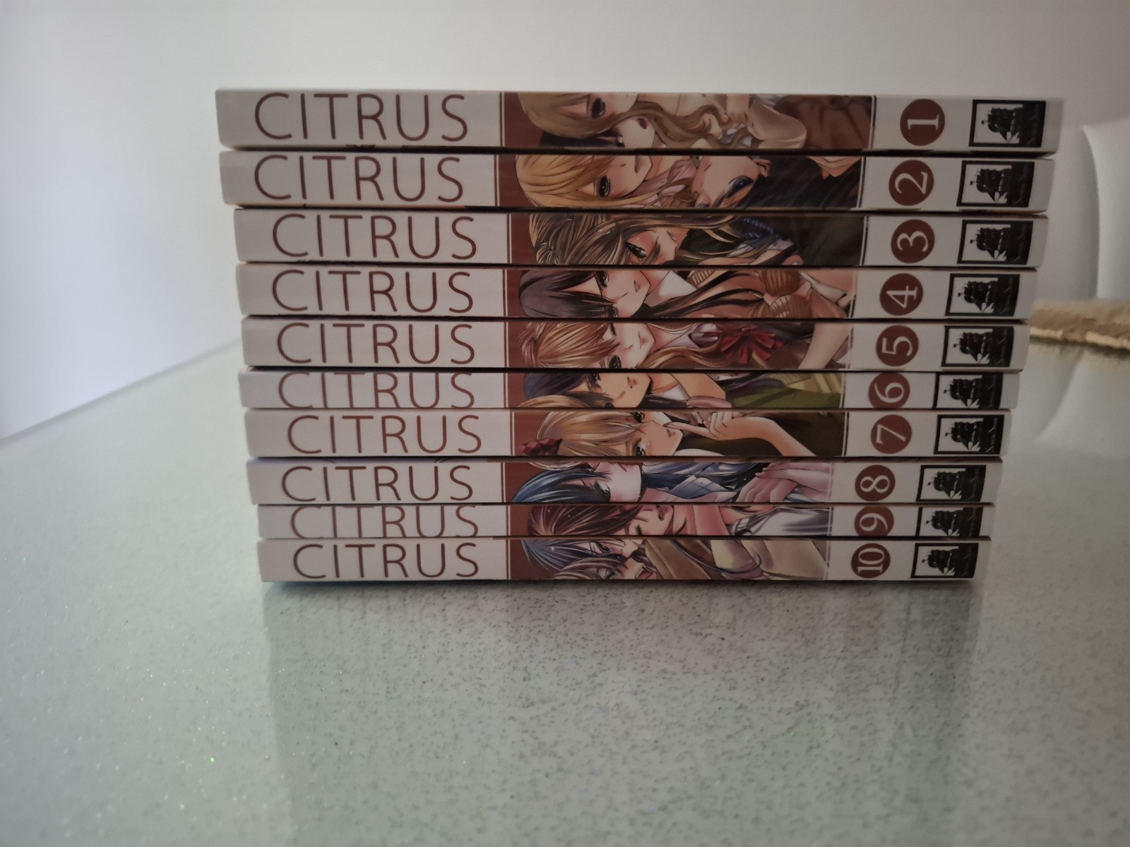 Citrus Volumes 1-10 complete collection  + citrus plus 1-6 English Manga set 