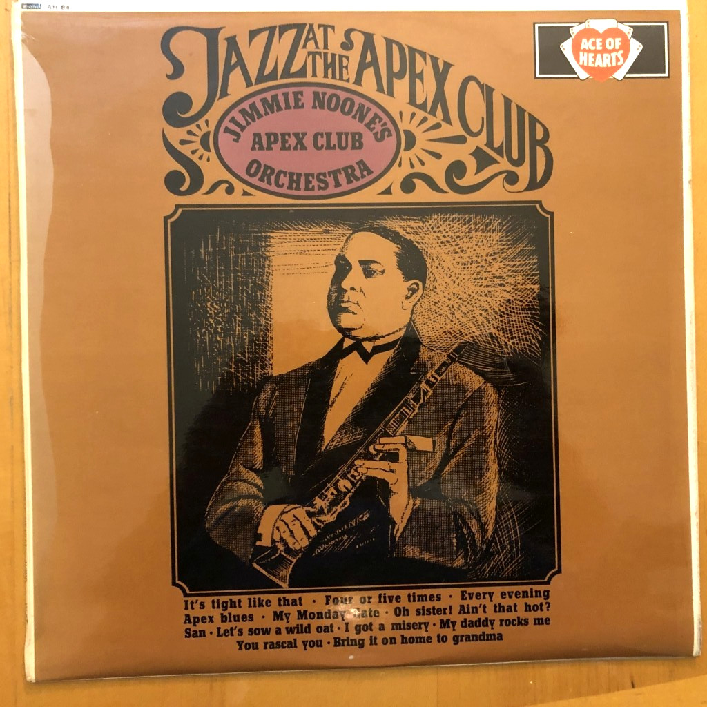Jimmie Noone & Orchestra–Jazz at the Apex Club-NM/EX-Ace of Hearts-AH 84-Mono