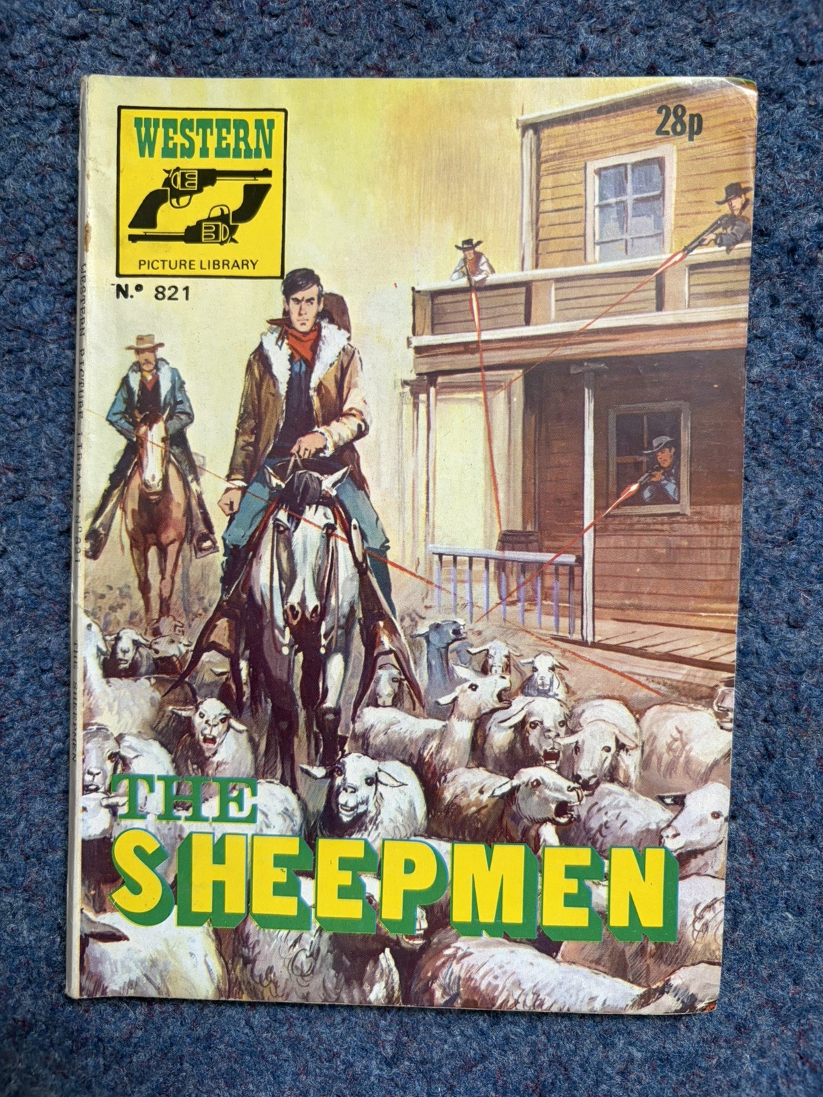 Western Picture Library Comic No. 821 The Sheepmen