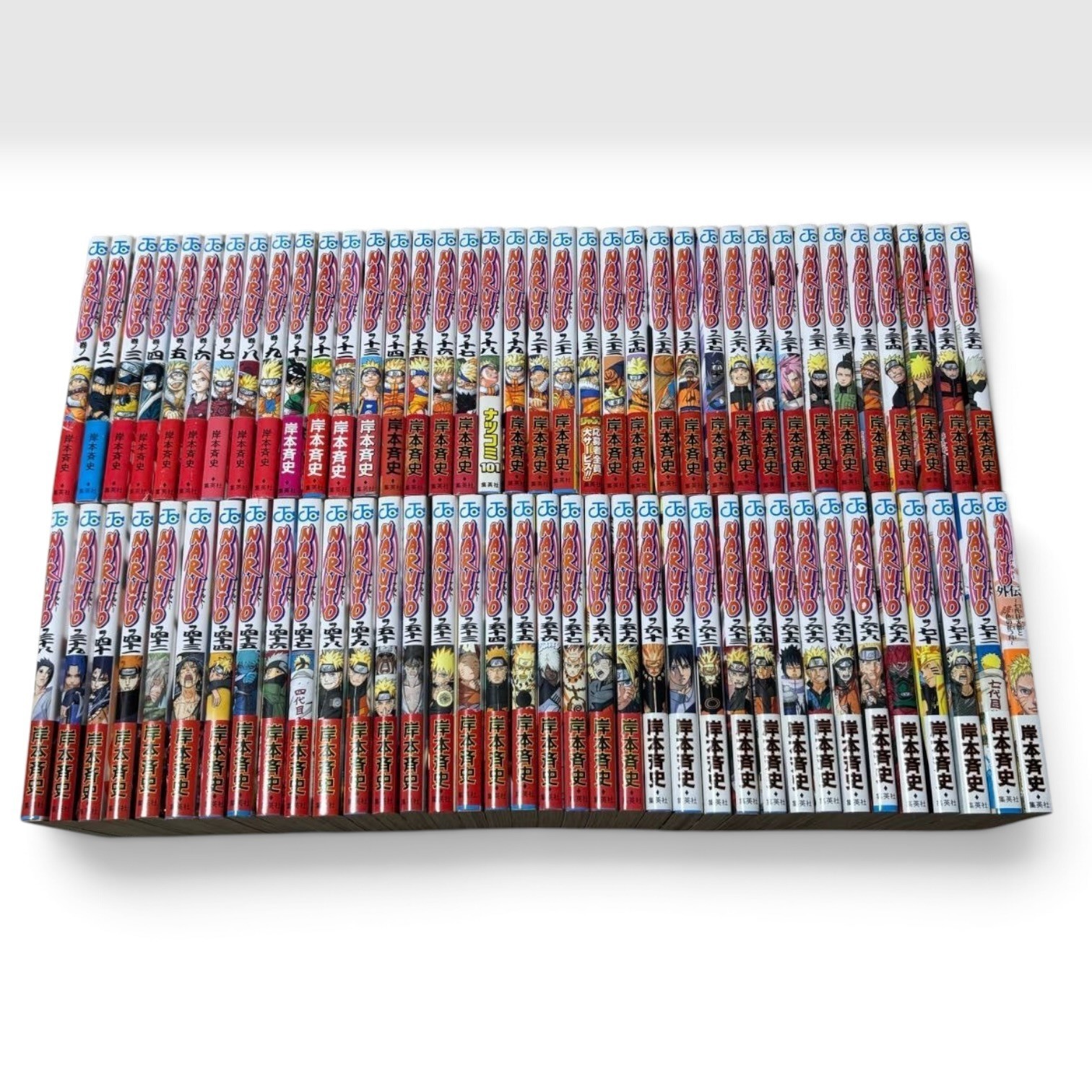 NARUTO Vol 1-72 All First Edition 1st First Printing w/Obi 2000 Manga Comic News