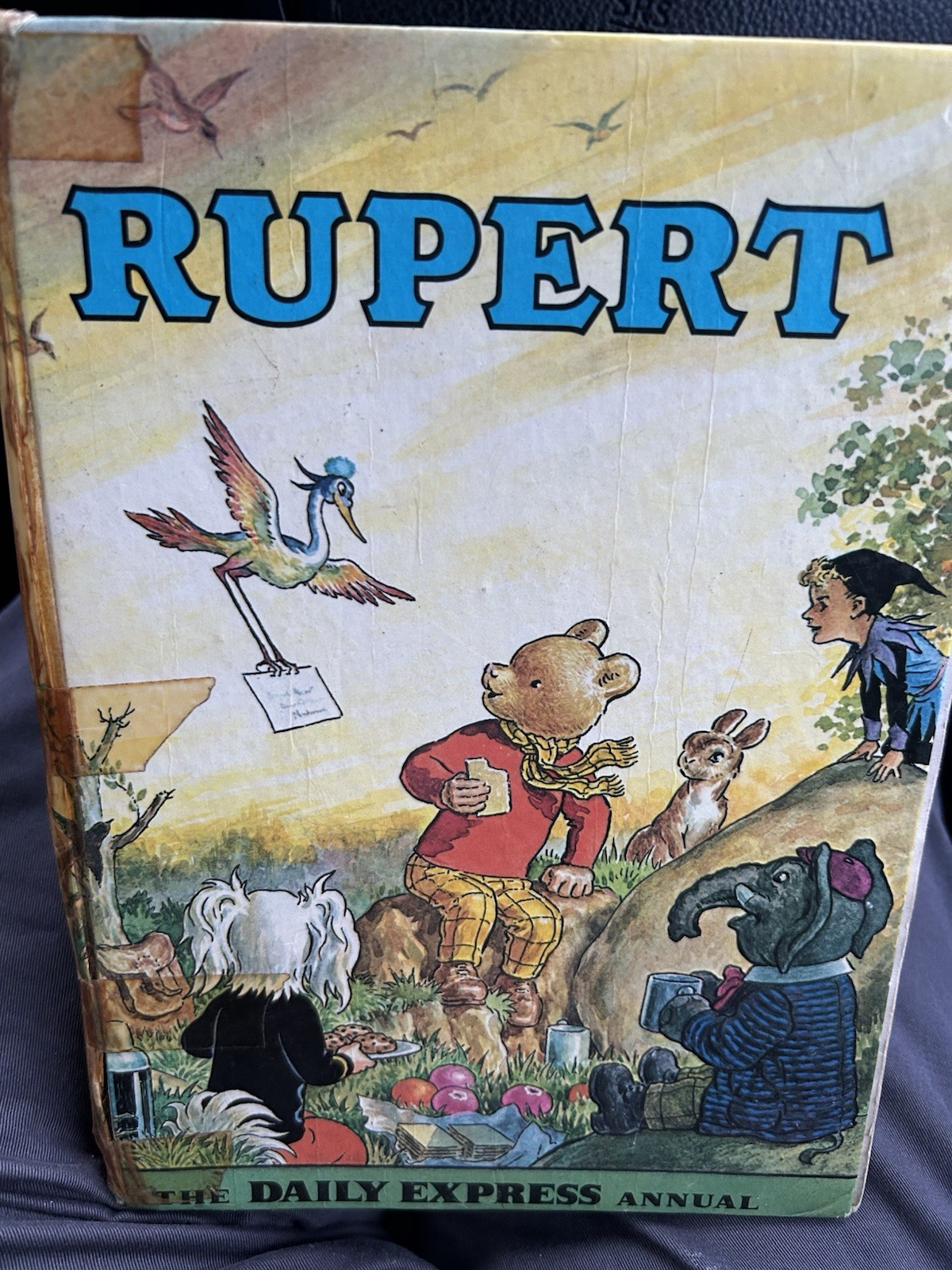 Rupert the Bear Annual 1972 Daily Express Vintage Book