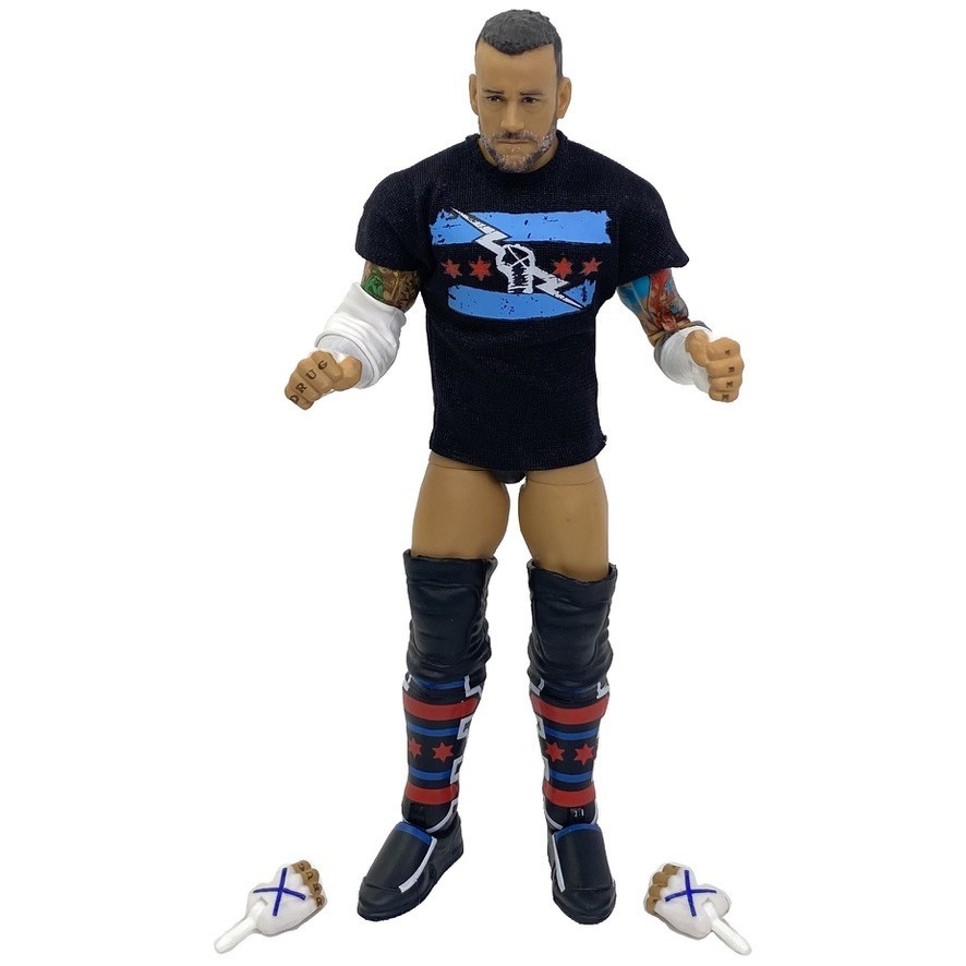 WWE Elite Collection CM Punk Action Figure Series 115 Wrestling Mattel Complete