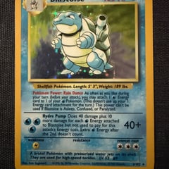 Blastoise 002/102 Set Base Holo