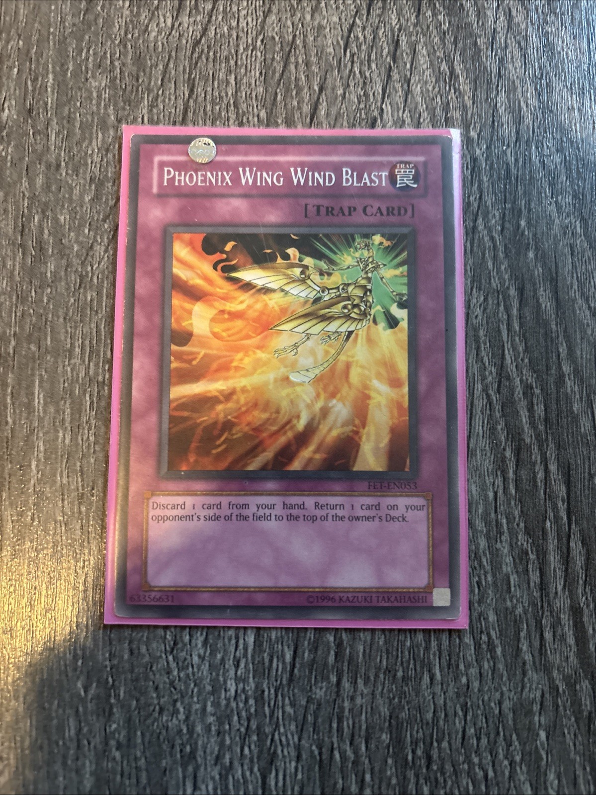 Yu-Gi-Oh! Phoenix Wing Wind Blast RARO - FET-EN053