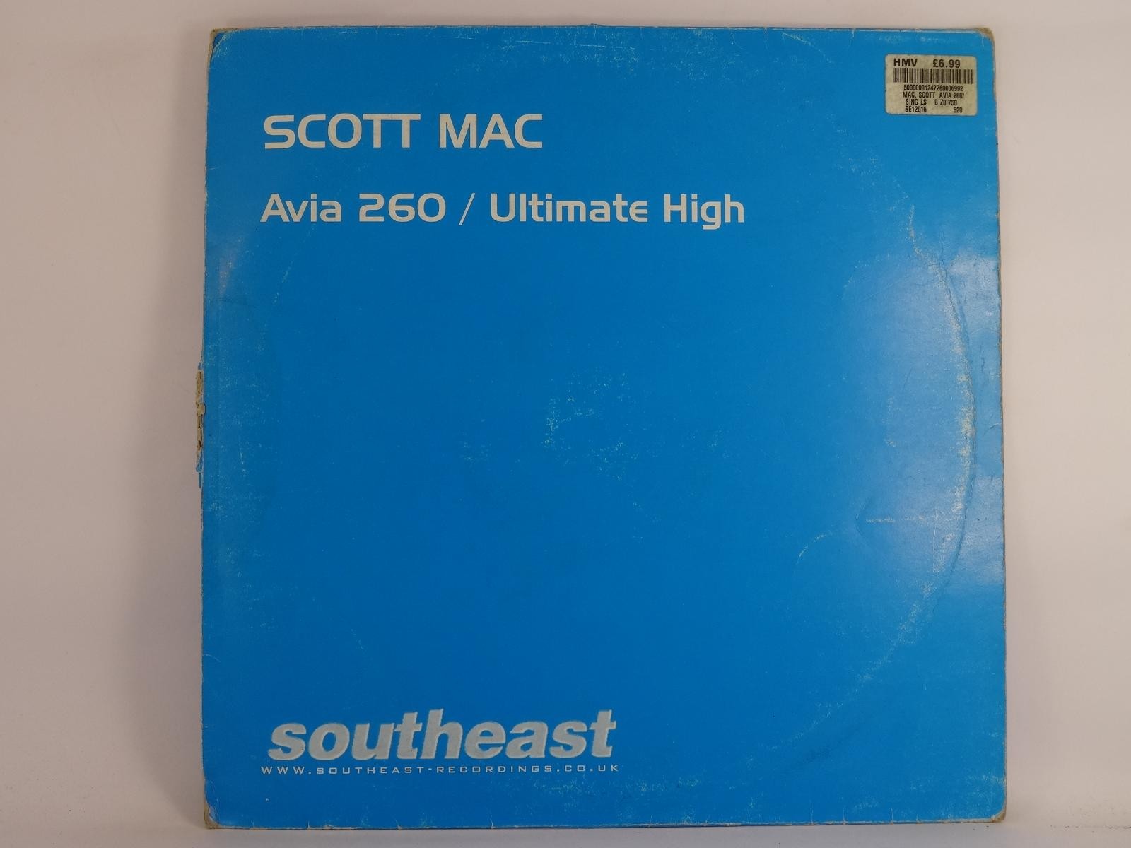 SCOTT MAC AVIA 260 / ULTIMATE HIGH (309) 2 Track 12" Single plus Picture Sleeve 