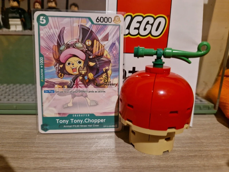 Carta Chopper 3rd Anniversario + Frutto Homo Homo Lego