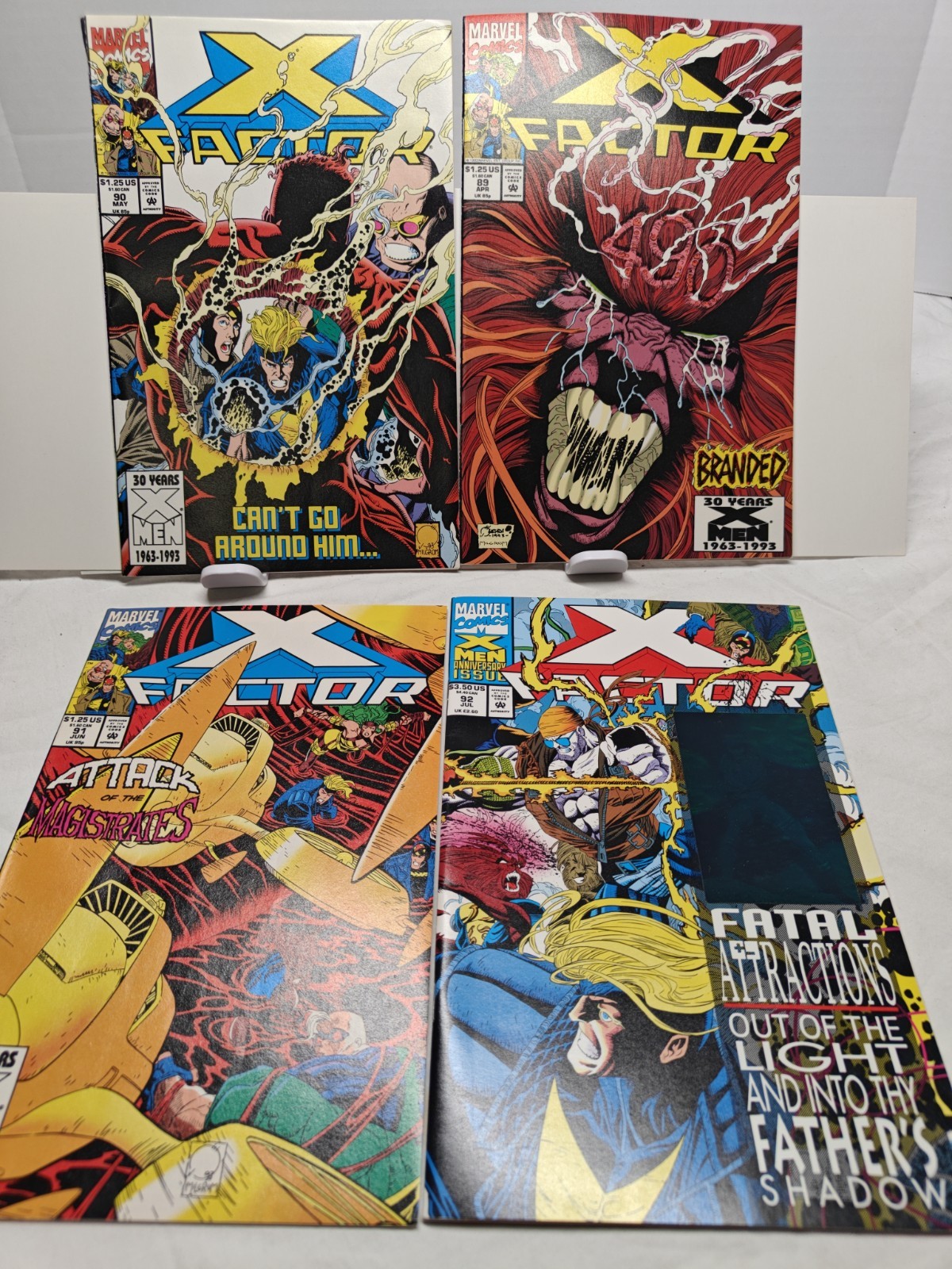 Lot Of 4 X Factor #89,90,91,92
