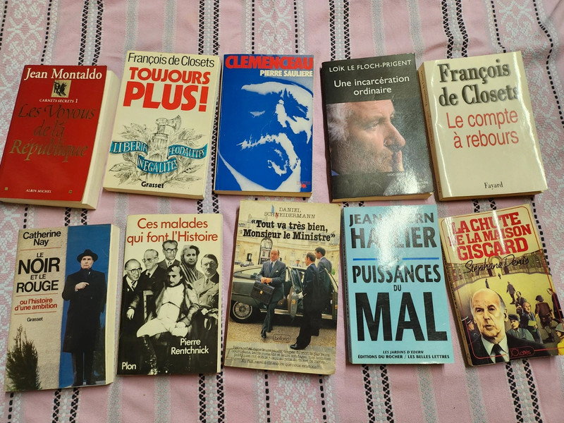 Lot de 10 livres