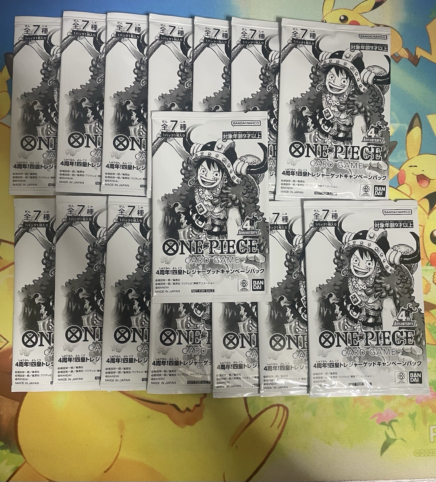 ONE PIECE Card Game 4th Anniversary Four Emperors Promo Pack Sealed
