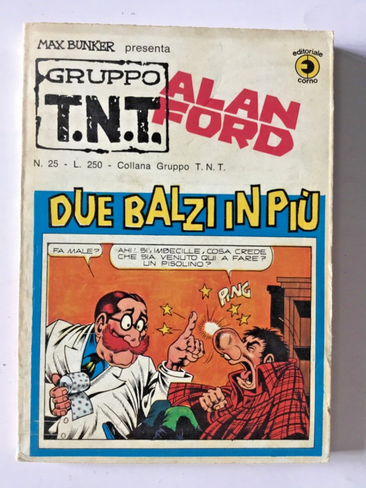 ALAN FORD gruppo TNT n 25 due balzi in più  (1975)