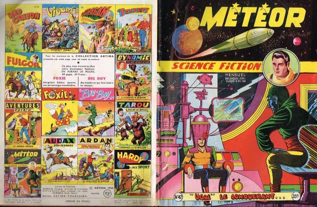 METEOR NUMERO 42  ARTIMA 1956