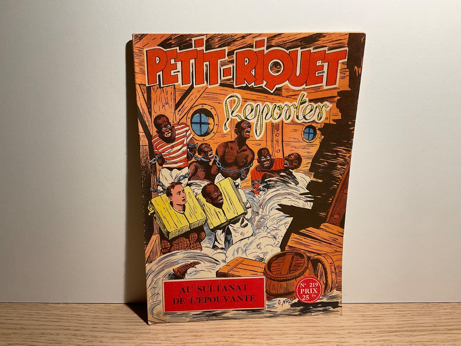 PETIT-RIQUET reporter n°219 NIEZAB. Récit complet 1957