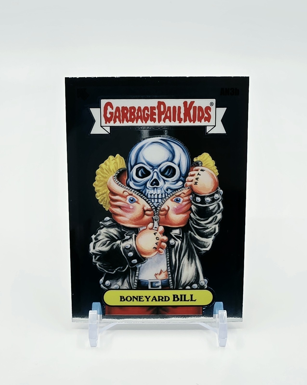 2021 Topps Chrome Series 4 Garbage Pail Kids Boneyard Bill AN3b