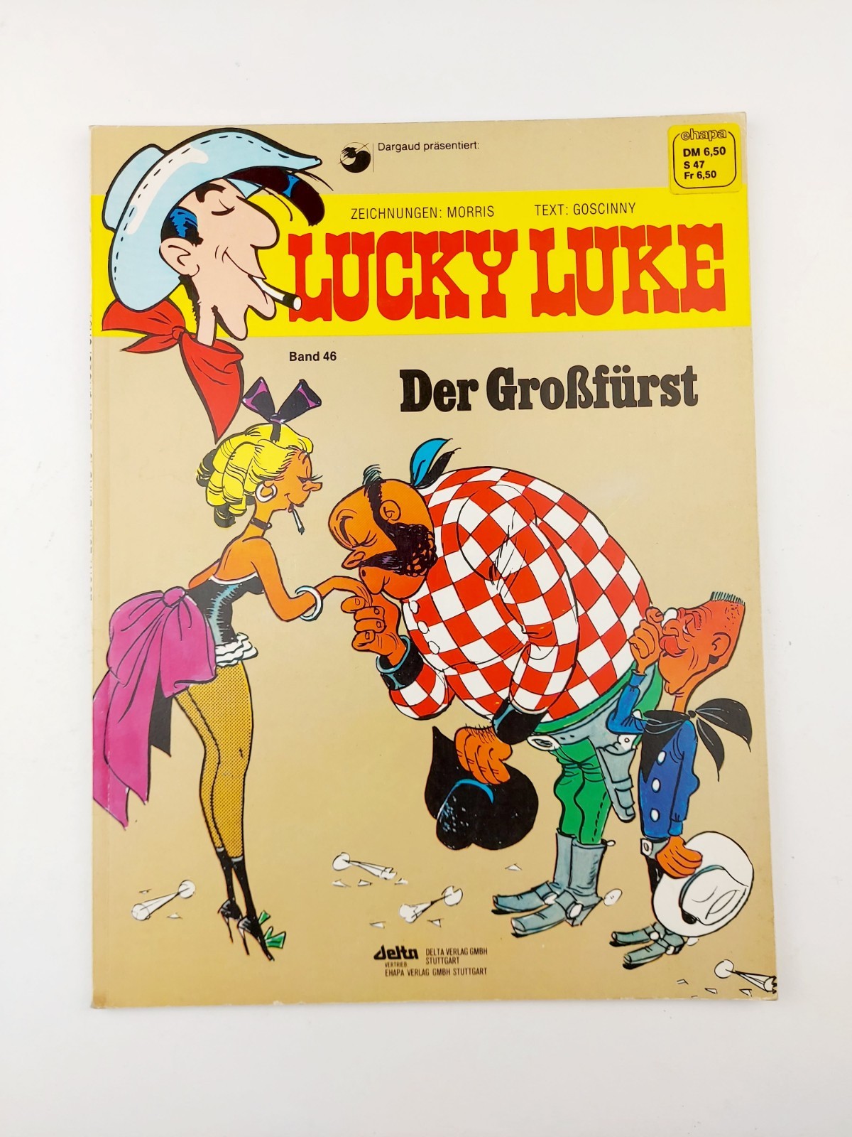Album fumetti Delta / prima edizione / Lucky Luke volume 46 / ottime condizioni / Z1-