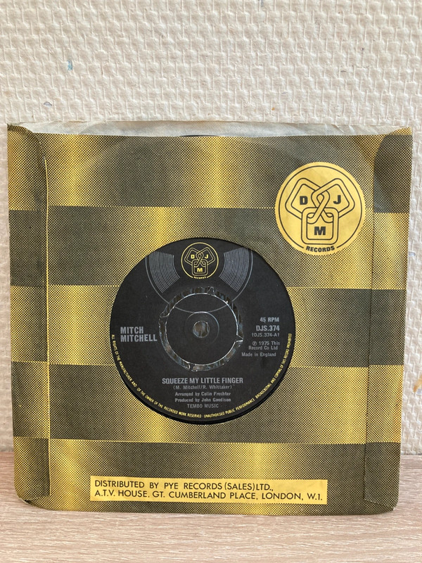 Mitch Mitchell squeeze my little finger-put your faith in me - crooner