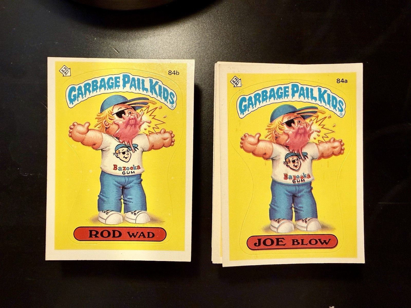 Garbage Pail Kids - Serie 3 Set Completo 88 Carte Variazione NM