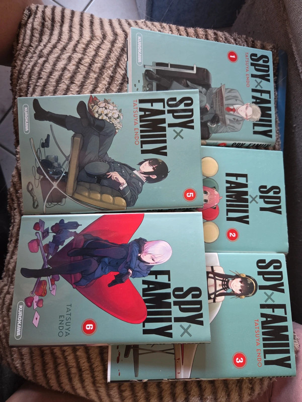 5 mangas spy family