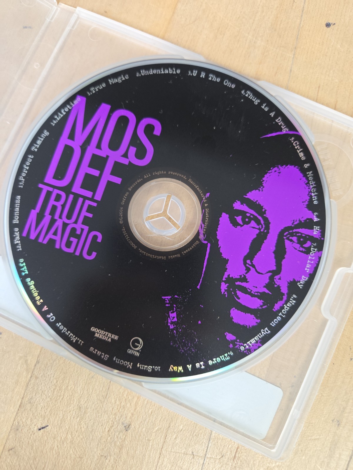 Mos Def True Magic CD 2006 Geffen Hip-Hop Rap Parental 