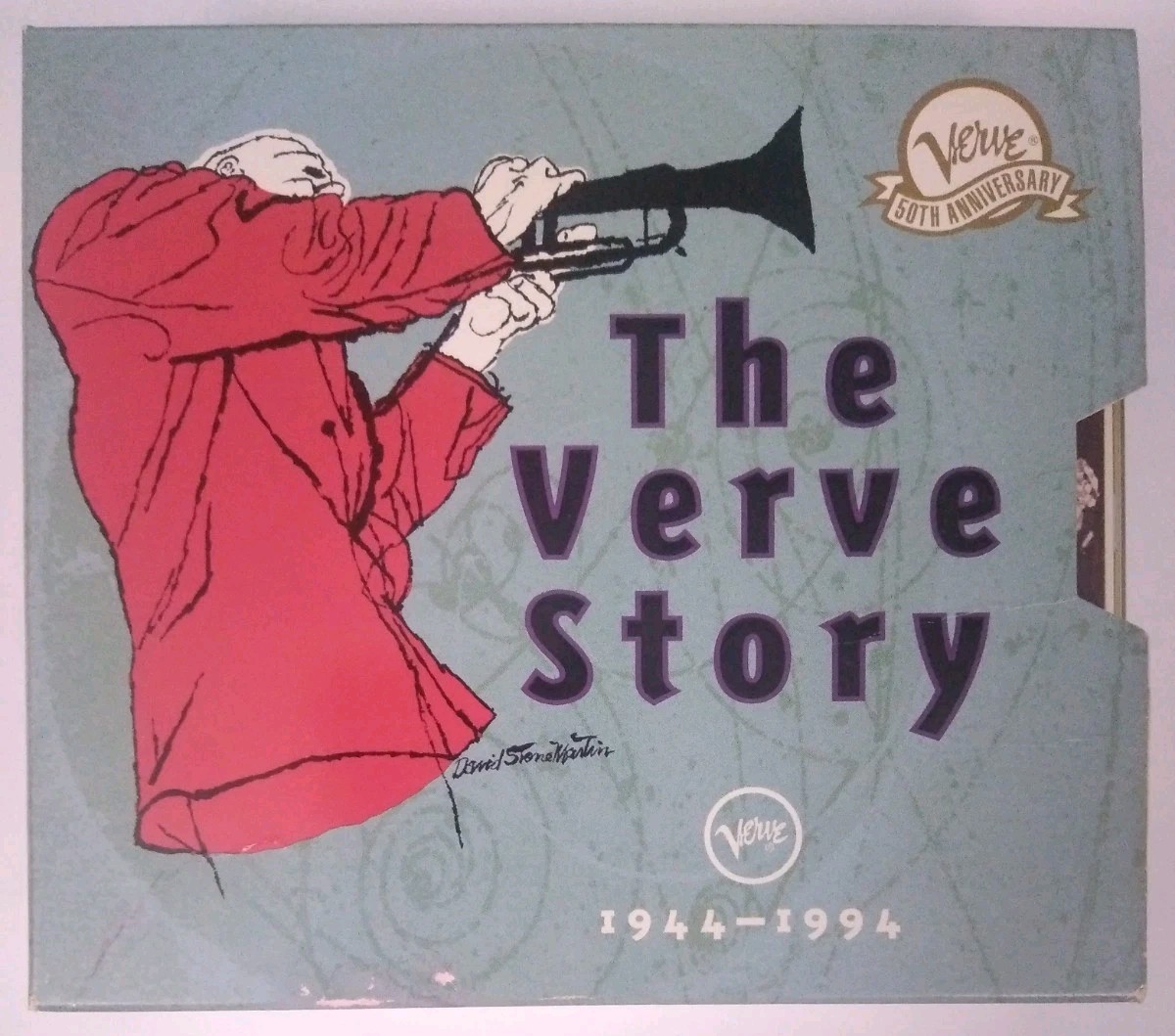 The Verve Story 1944–1994 50th Anniv. 4-CD Box Set 1994 BMG Club Jazz VG+