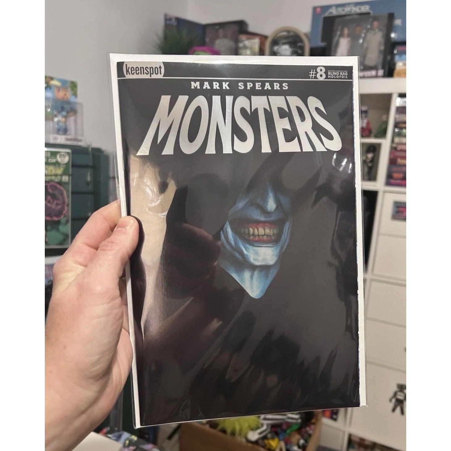 Mark Spears Monsters #8 - A-47 - 1:300 - Copertina variante lamina - Kespot 2025
