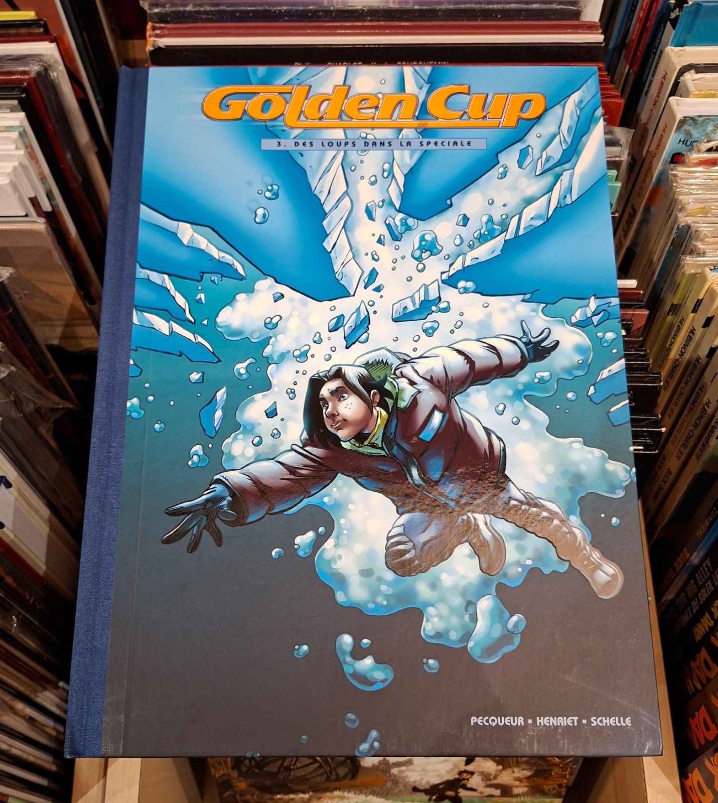 Golden Cup T.3 _ Henriet / Bd Bulles 2006 Tirage Limité  350ex + ex libris