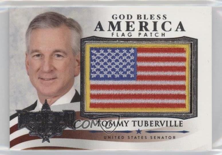 Patch Tommy Tuberville bandiera americana Dio benedica 2020 serie 2 2021 Decisione 0n8