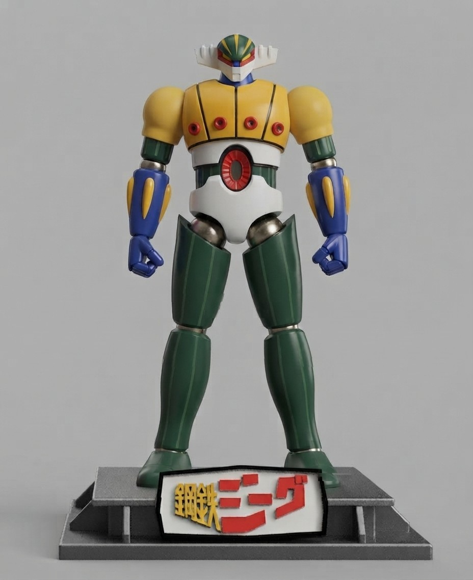 Jeeg robot resin kit GK 23 cm unpainted non colorato
