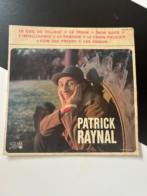 Disque Vinyle 33T Rare - Patrick Raynal "En Direct Au Cabaret La Paix À Tours" - Pathé