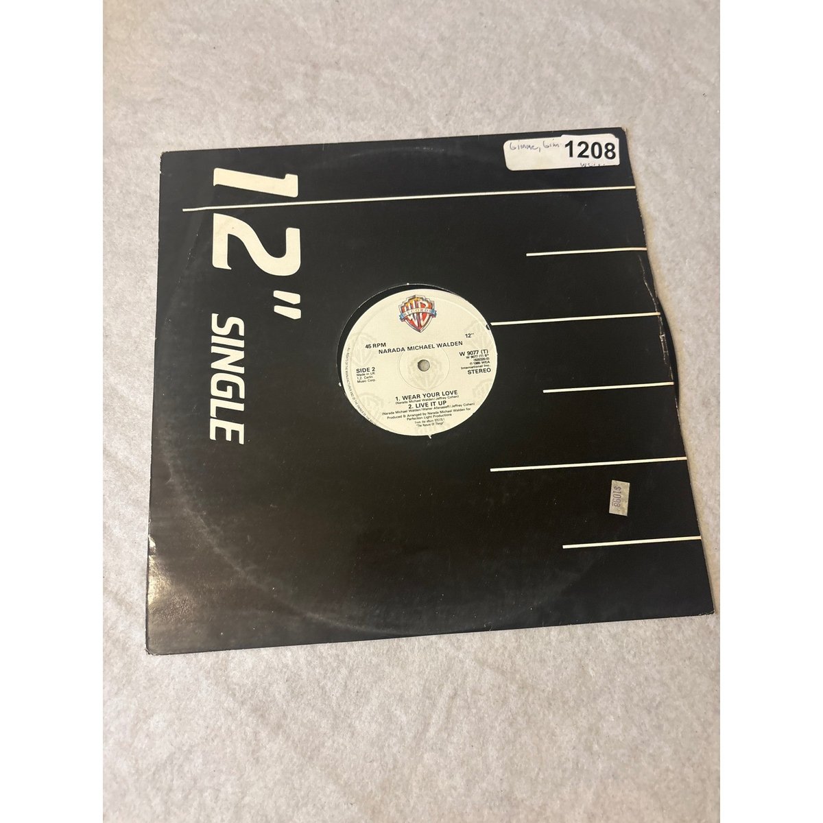 Warner Bros Narada Michael Walden 12" Vinyl Single Gimme Gimme Gimme Good 1985