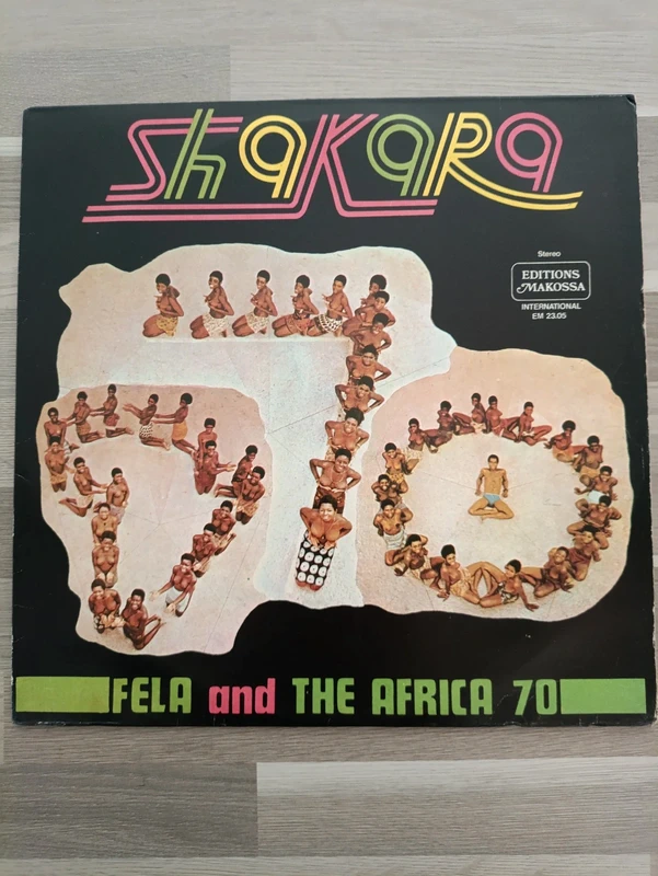 Vinyle Shakara Fela Kuti 1974 USA VG+ Rare