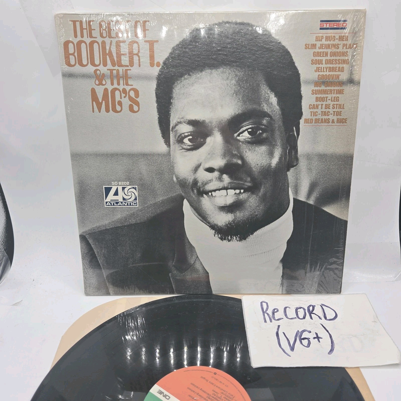 Booker T. & The MG’s Best of Vinyl Lp Atlantic Records 1st Edition Stereo VG+