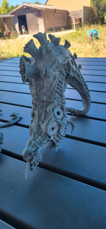 Titan Tyranide Bio-Titan Proxy en résine - echelle 28mm - W40K - impression 3d