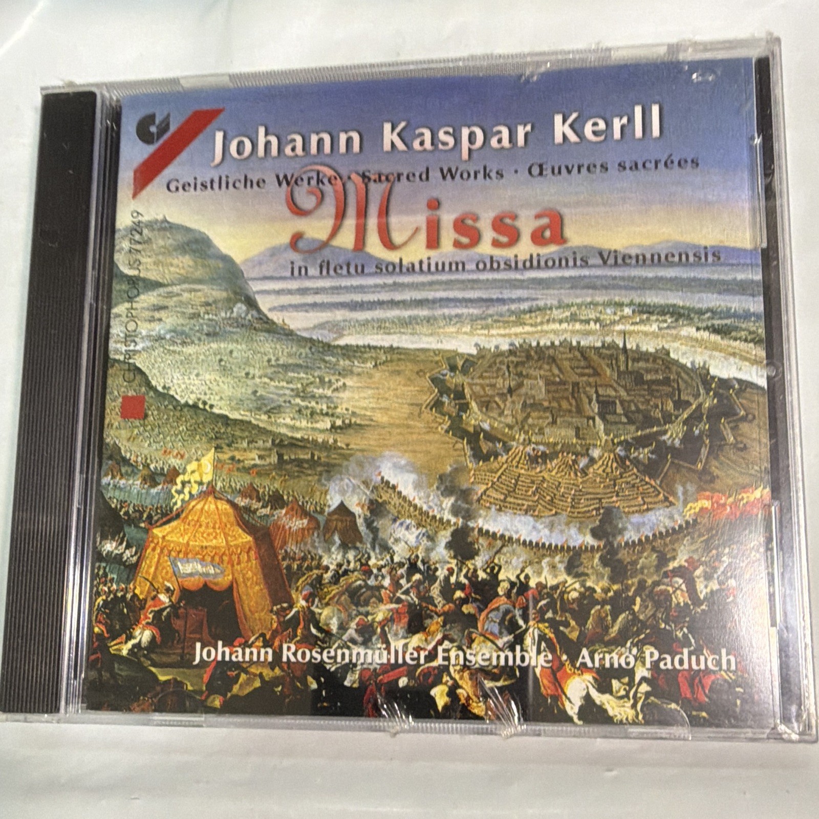 Johann Kaspar Kerll - Missa in fletu... CD Johann Rosenmüller Ens. CHR 77249
