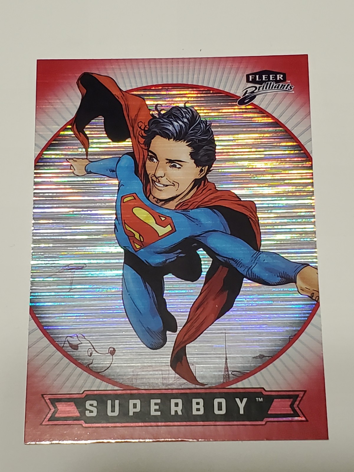 Fleer Brilliants Superman - Superboy #46 - Red Heat Vision Parallel 1793/ 1938