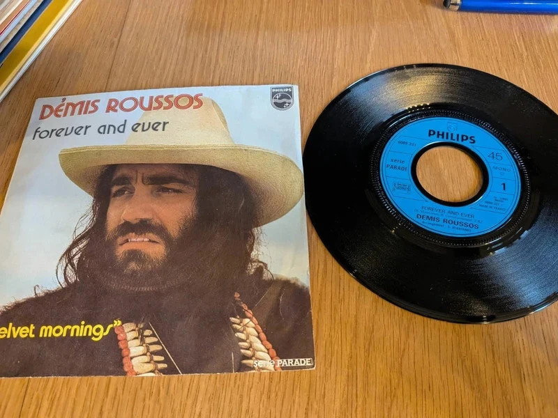 45 tours Demis Roussos : Forever and ever