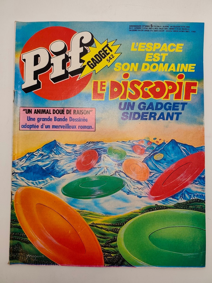 Pif Gadget 549 sans le gadget  jeux non faits    - 1979