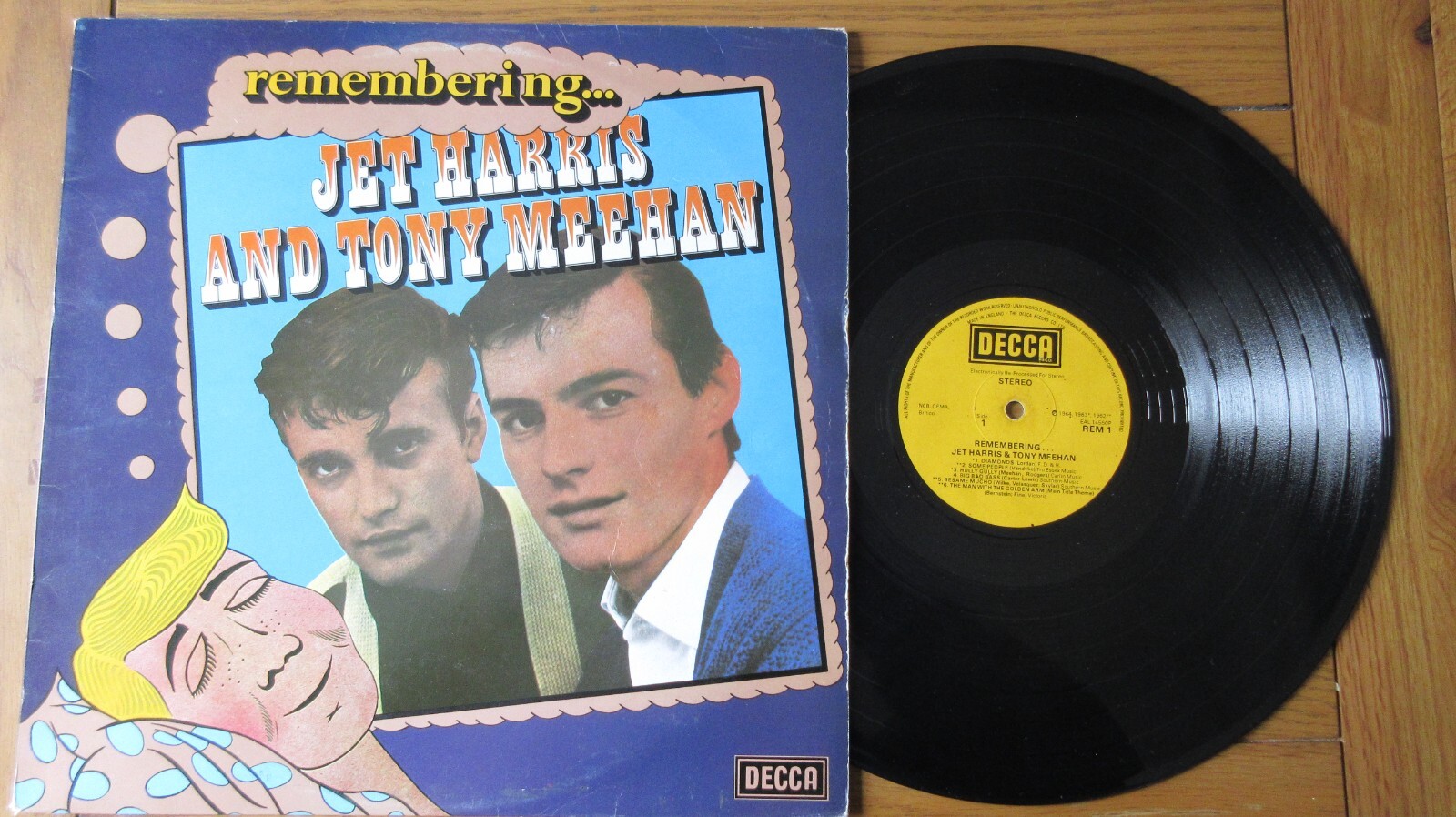 Jet Harris & Tony Meehan Remembering..... LP 1976 **VG+/VG+**