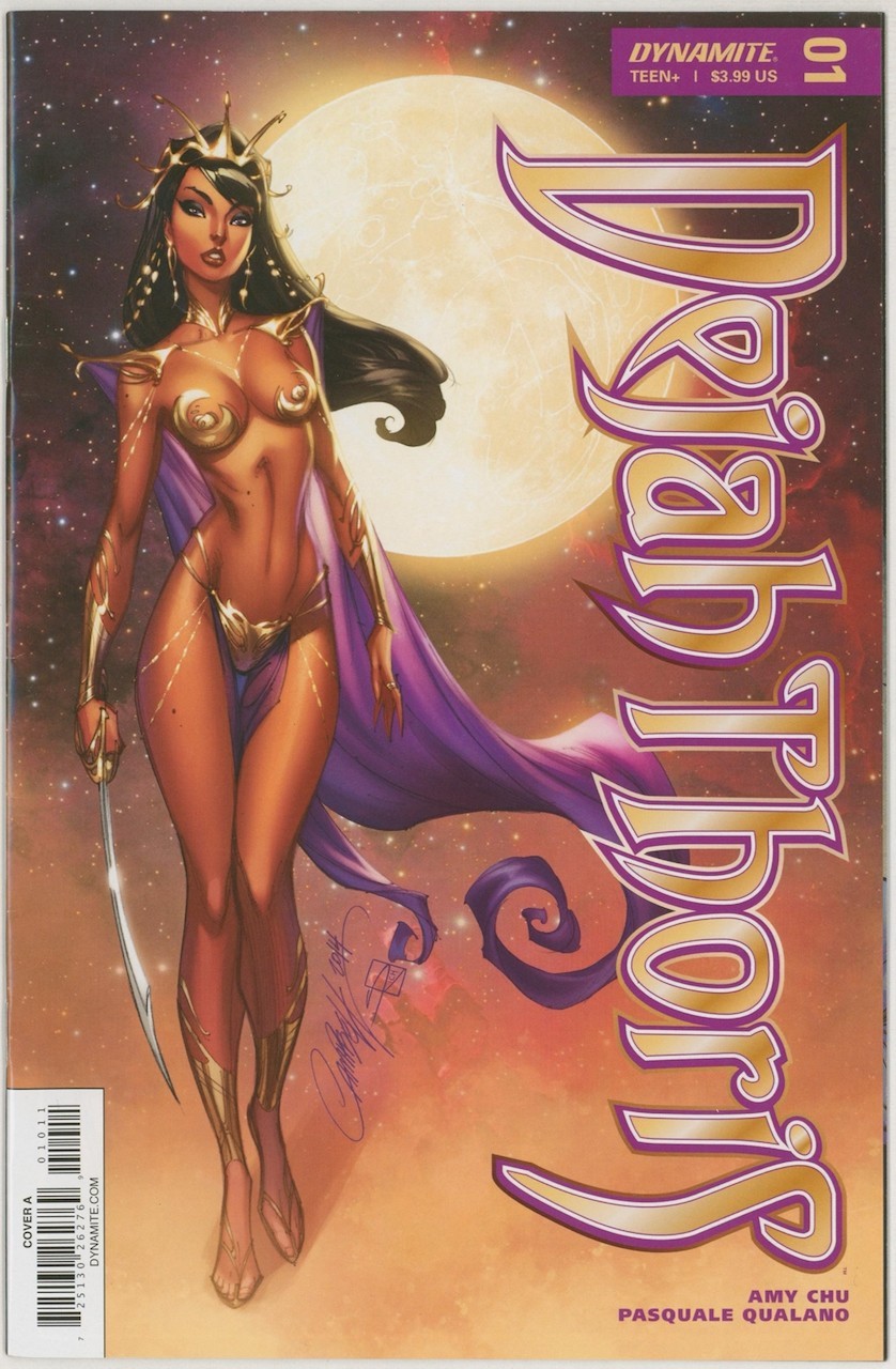 Dejah Thoris # 1 (2018) J Scott Campbell Cover Art / Edgar Rice Burroughs