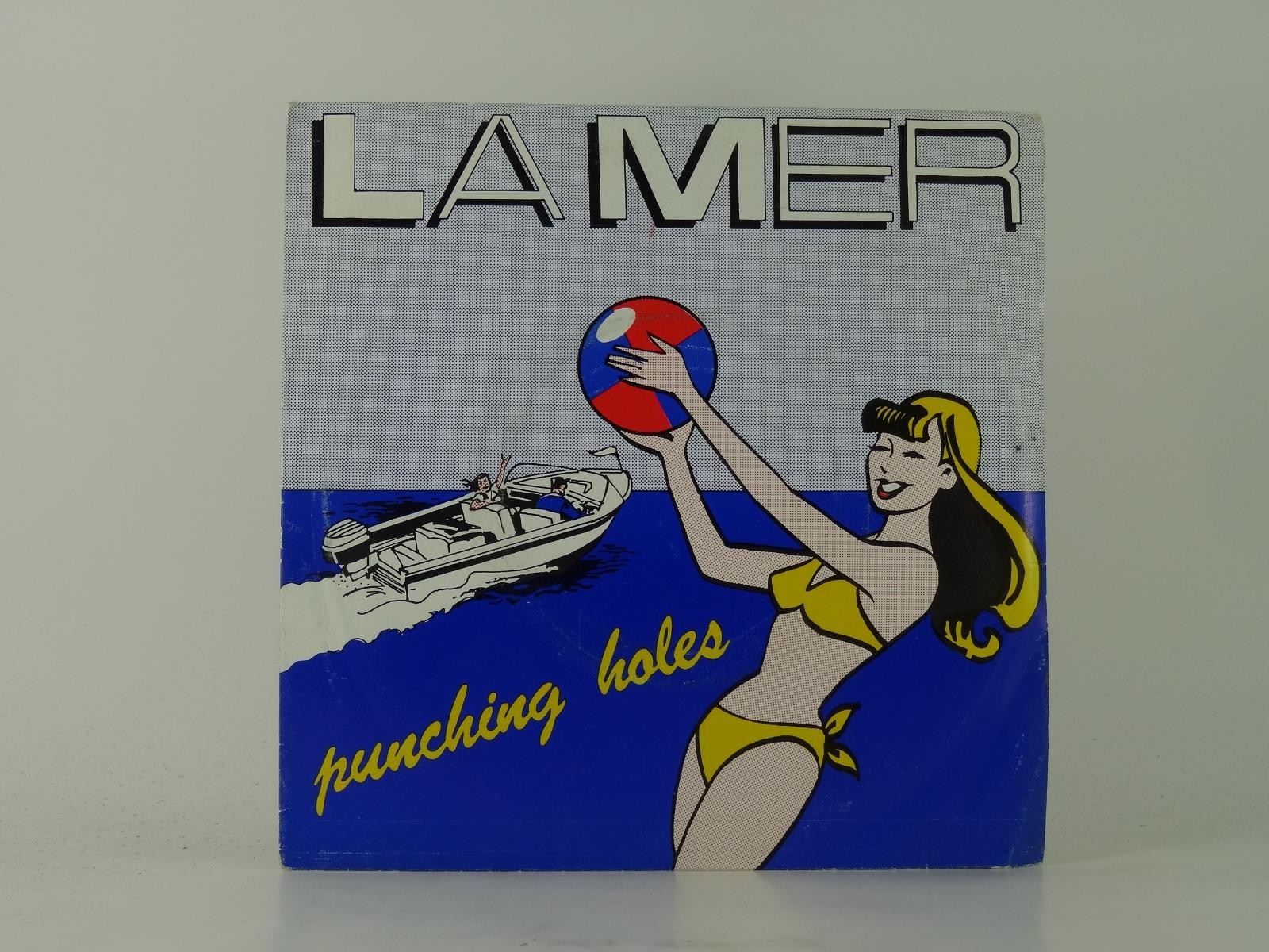 LA MER PUNCHING HOLES (18) 2 Track 7" Single including Picture Sleeve PINNACLE R