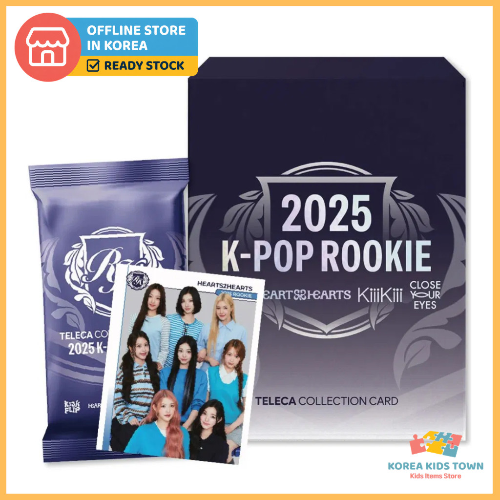 TELECA 2025 K-Pop Rookie Collection Card Box Hearts2Hearts / KiiiKiii