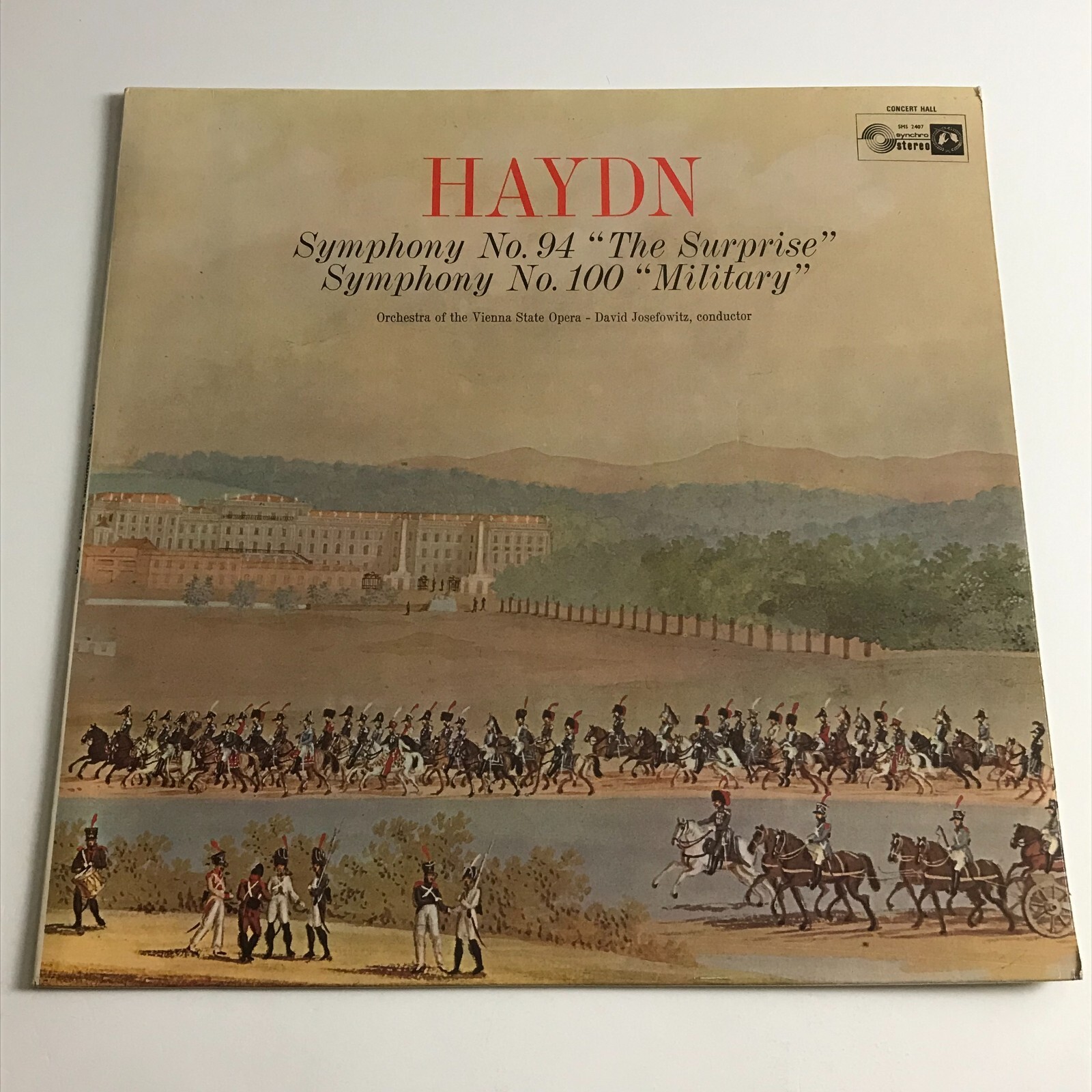 Haydn/Josefowitz - Sym No. 94 (Surprise)/Symp... (Vienna/1966) - SMSA 2407 EX/EX
