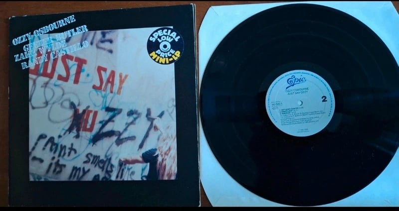 Ozzy Osbourne - just say ozzy vinile live 1990 originale
