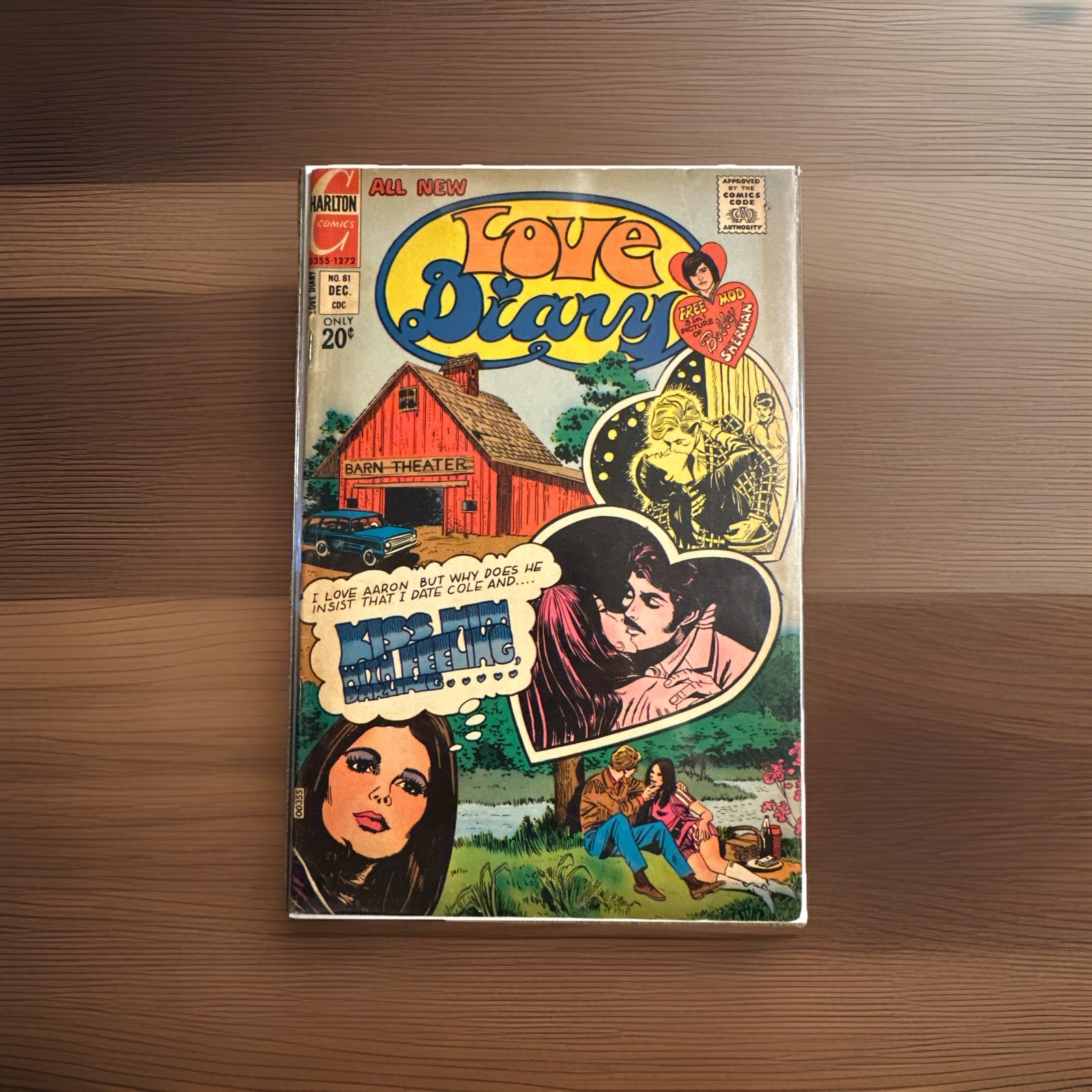 Charlton Love Diary fumetto #81 1972 6.0 condizioni stimate.
