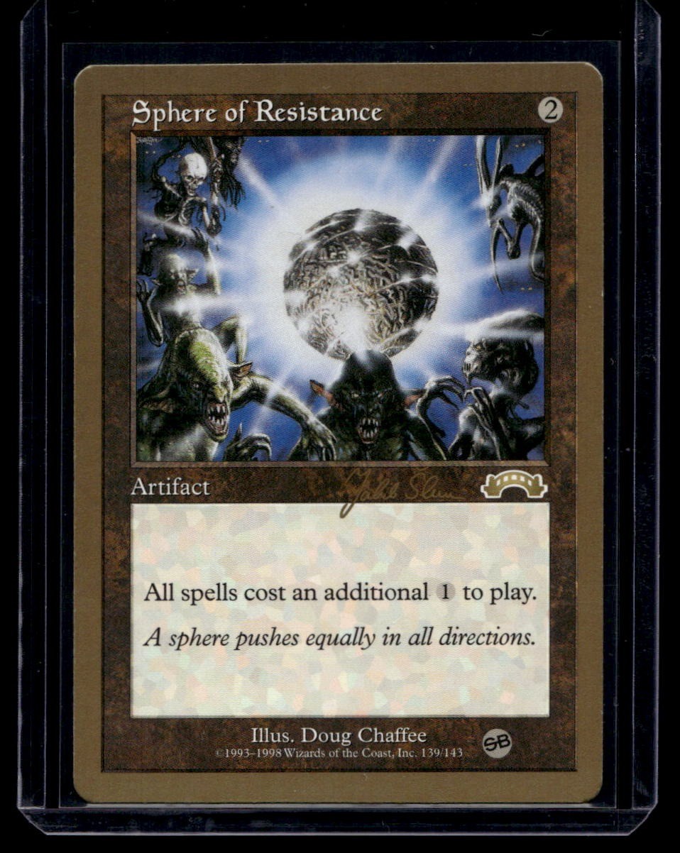 1998 Magic: The Gathering Sphere of Resistance Exodus World Championship - #139