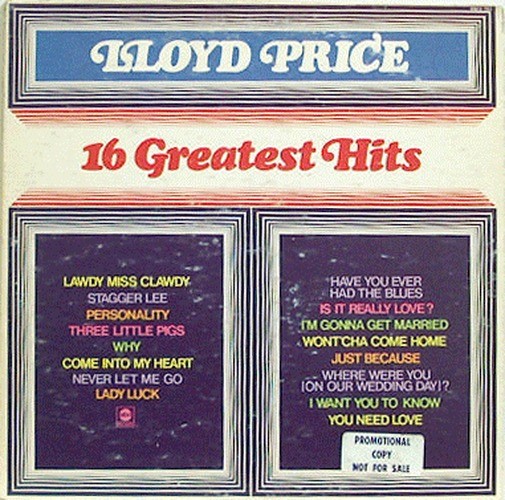 Lloyd Price - 16 Greatest Hits [1972]