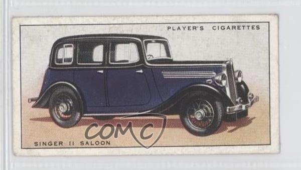 1936 Automobili Giocatori Serie 1 Tabacco Singer 11 Berlina #41 1md